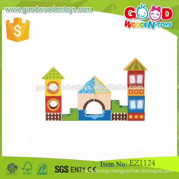 2015 New Kindergarten Educational Toys Colorful Wooden Printing Blocks